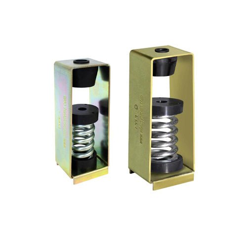 Easyflex VibraSystems Spring & Rubber Vibration Isolators/Hangers, Deflection 2 inch (Pack of 2)