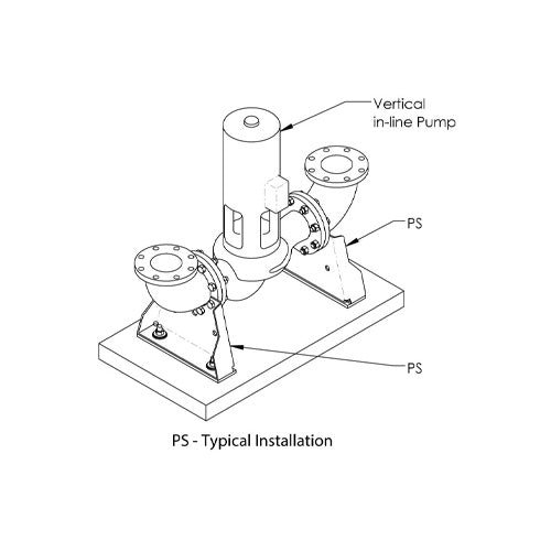 Easyflex VibraSystems Vertical in-line Pump Stands - Image 4