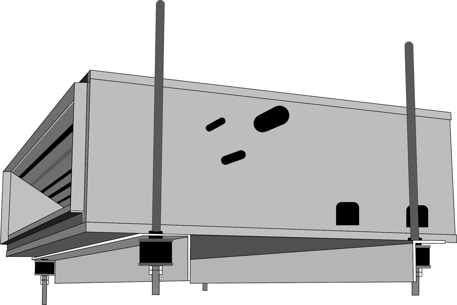 Easyflex Anti Vibration Grommet Mount Duct Mount With 4mm Deflection, Pack of 20 - Image 4